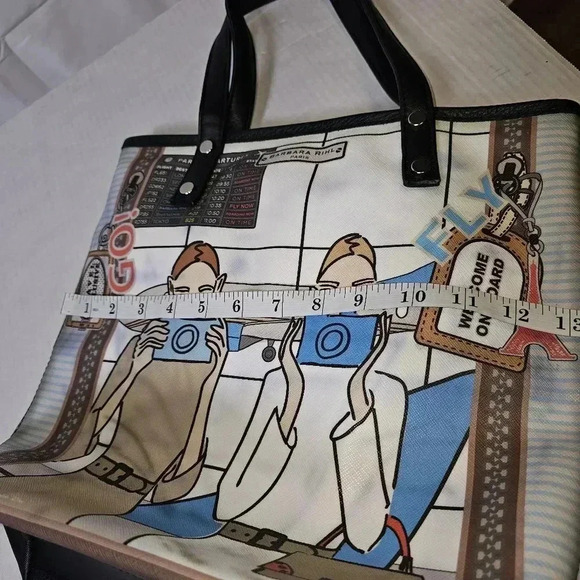 Barbara Rihl Paris Multicolred‎ Tote Bag - Picture 15 of 16